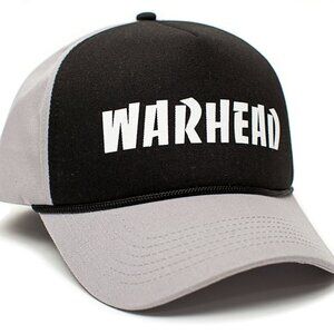 Warhead Hat Unisex Adult Truckers Cap Black/Gray